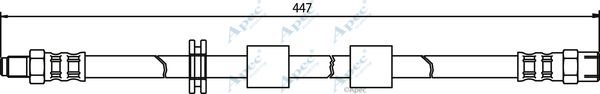 APEC BRAKING Тормозной шланг HOS3282